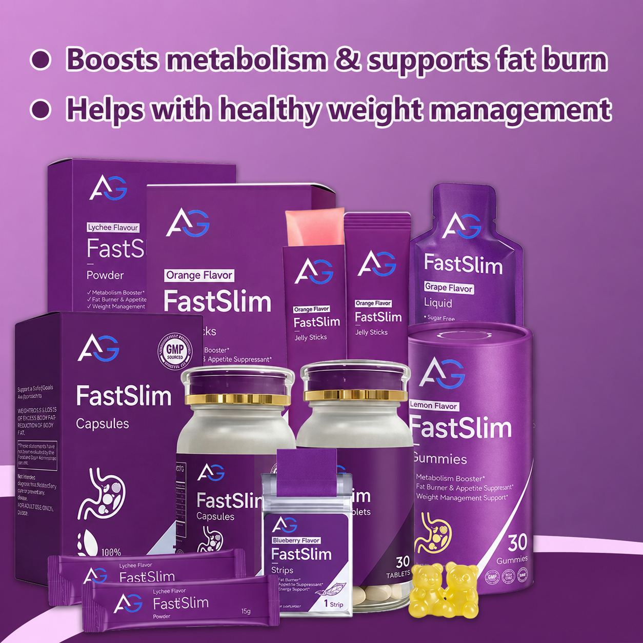 FastSlim Advanced Peptide Wellness Bundle
