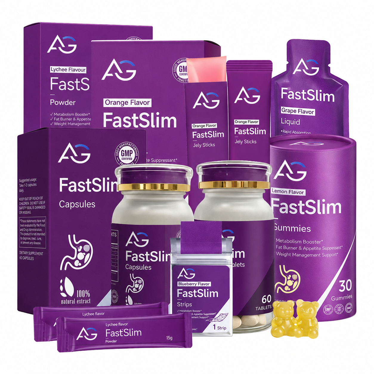 FastSlim Advanced Peptide Wellness Bundle